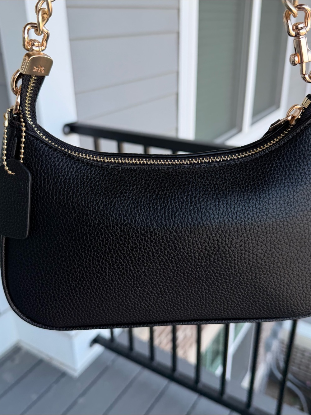 Coach Black Teri shoulder bag - Picture 6 of 8